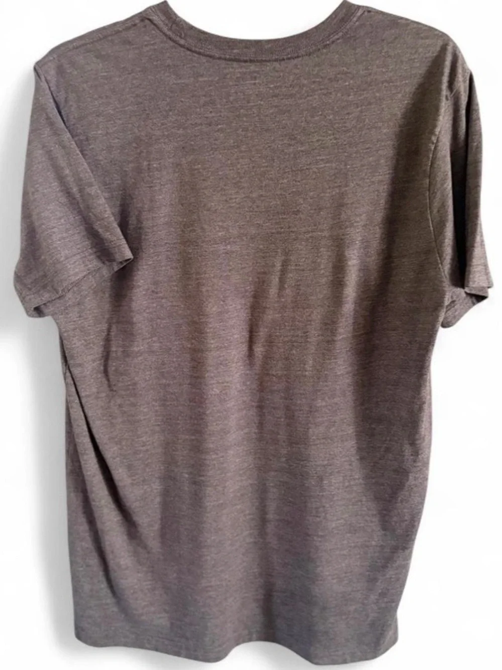 The North Face Men's Short Sleeve Tee - gray with Black Logo size large